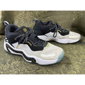 Adidas D.O.N. Issue #3 Gold Medal Sneakers Shoes Streetwear Men 9.5 #h